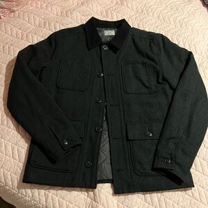 Lucky brand wool charcoal small jacket